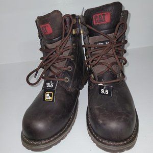 Womens Caterpillar Steel Toe Boots